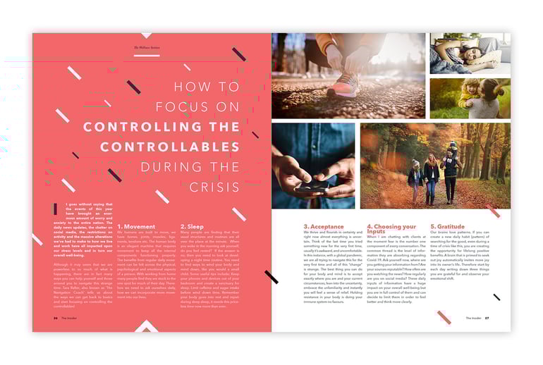 Insider 16 Focus on Controllables
