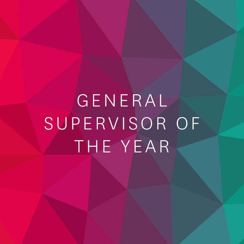 General supervisor Award
